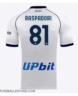 Günstige SSC Napoli Giacomo Raspadori #81 Auswärtstrikot 2023-24 Kurzarm